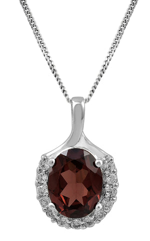 Semi Circle Peridot Sterling Silver Necklace set In Rhodium - Fashion Apparel 