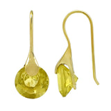 Stunning Lemon Topaz Stones Fashioned In Quality Sterling Silver With Gold Plating. - Fashion Apparel 