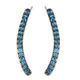 Polished Neon Apatite Gemstones In The Sterling Silver Base With Rhodium Plating. - Fashion Apparel 