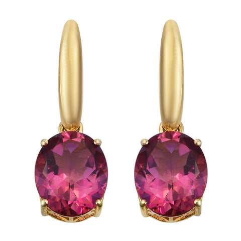 Sterling Silver Fantabulous Silver Sterling Earrings Made Of Yellow Gold Rhodium. - Fashion Apparel 