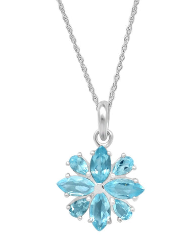 Beautifully Crafted Gold Plated Pendant In Sterling Silver With Garnet Stones - Fashion Apparel 