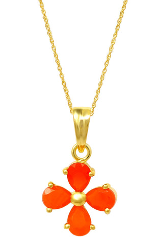 Rhodium Plated Sterling Silver Pendant With Pan And Round Shaped Amethyst Stones - Fashion Apparel 