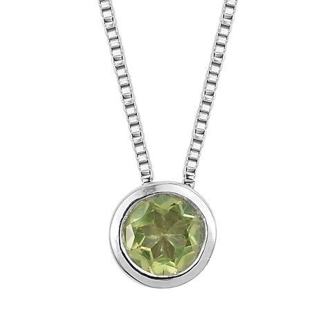 Perdiot Silver Sterling Pendent Plated With Rhodium. - Fashion Apparel 