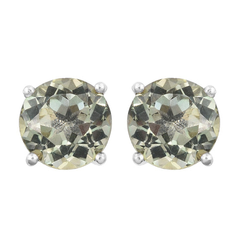 Rhodium Plated Sterling Silver Earring With Neon Blue Coated Topaz Gemstones. - Fashion Apparel 