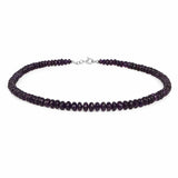 210.00 Carat Genuine Amethyst .925 Sterling Silver Necklace - Fashion Apparel 