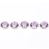 30.10 Carat Genuine Amethyst .925 Sterling Silver Bracelet - Fashion Apparel 